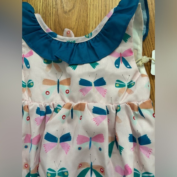 Smockingbird butterfly romper 12M Nwt - Picture 2 of 6
